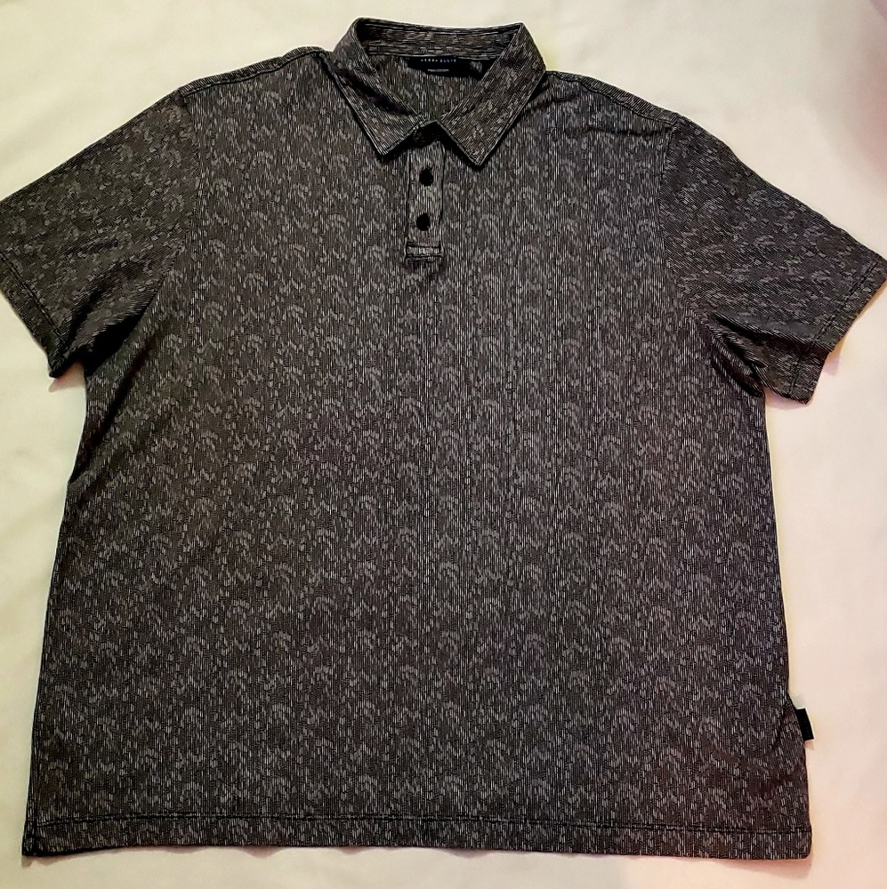 Mens Perry Ellis Pima Cotton Polo Sytle Shirt